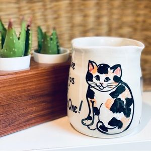 🚨SOLD🚨 Cat Home Decor Ceramic Home Decor Vintage